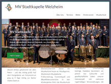 Tablet Screenshot of mv-welzheim.de